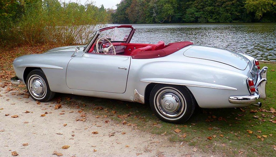 Mercedes 190 sl a vendre en france #7