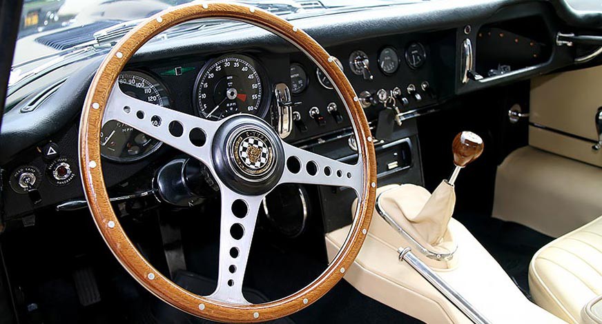Intérieur Jaguar Type-E