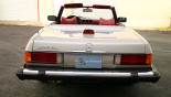 Mercedes 450 SL 1978 vue AR décapotée