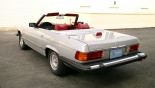 Mercedes 450 SL 1978 3-4 ARG décapotée