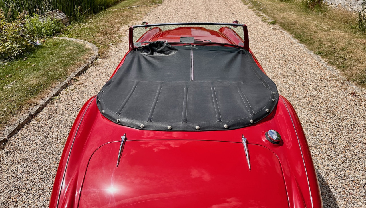  Bâche Voiture pour Austin Healey 3000 Mk1 BN7 Roadster 1959 to  1961, Housse de Voiture Extérieur Imperméable Étanche à la Poussière  Protection Tous Temps Bâche Voiture Extérieur(Color:FF)