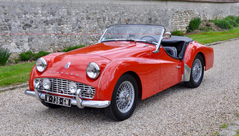 TRIUMPH TR3A  1958