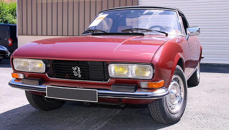 Voiture de collection Peugeot 504 Cabriolet à vendre